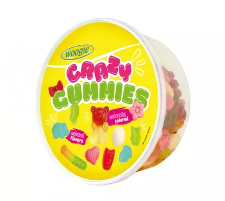 Viinikumimakeiset 1kg WOOGIE Crazy Gummies - Makeiset - 187989 - 1