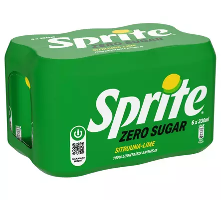 6kpl/pkt, tölkki, sokeriton - Juices and soft drinks - 189079 - 1