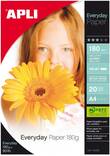 Photopaperi A4 180g APLI Everyday Glossy - Valokuvapaperit - 127909 - 1