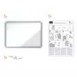 Ilmoitustaulu NOBO 4xA4 lukittava - Whiteboards and Noticeboards - 186589 - 8