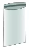 C4 kirkas, tarrakiinnitys, 100kpl/pkt - Cellophane bags - 190019 - 1