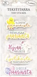 Tekstitarra Iloista Pääsiäistä - Stickers and sticker books - 183349 - 1