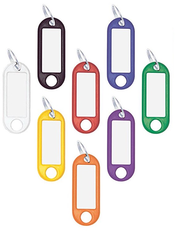 Avaimenperä WEDO muovia nimikotelo - Avainkaapit, avaimenperät - 127989 - 1