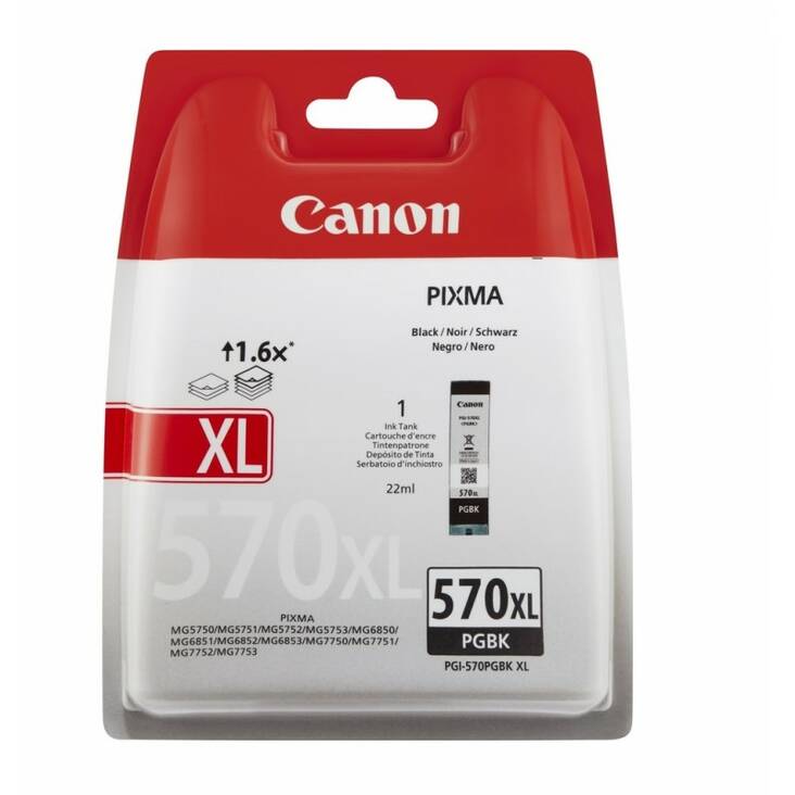 CANON mustesuihku PGI-570XL PGBK - Mustesuihkuvärit Canon - 151339 - 1