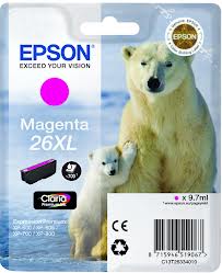 EPSON T2633 mustesuihku 26XL - Epson inkjet cartridges - 137069 - 1