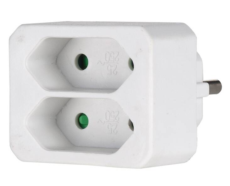 Eurohaaroitin 2-os. AIRAM - Cables and cable trays, extension cords - 139509 - 1