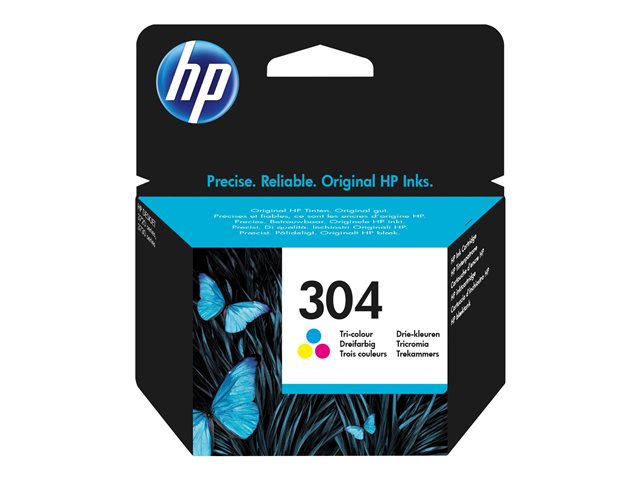 HP 304 mustesuihku - HP inkjet cartridges - 171469 - 1