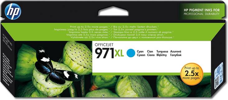 HP 971XL CN626AE mustesuihku - Mustesuihkuvärit HP - 132149 - 1