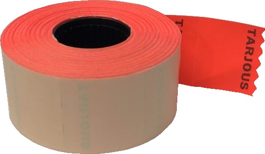 Hinnoittelukoneen etiketti BLITZ 29x28 - Pricing machine tapes and ink rollers - 104179 - 1