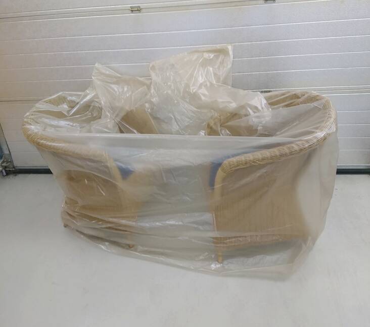 Jätesäkki 660L LD-PE - Garbage bags - 159269 - 1