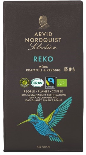 Kahvi 450g NORDQUIST Reko Luomu - Coffee, tea, and cocoa - 128529 - 1