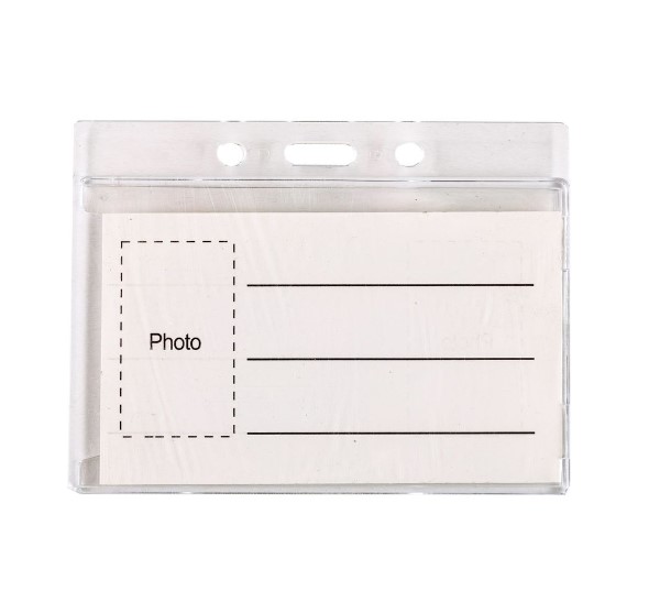 Kongressikotelo muovi 55x90mm CENTRUM - Conference and name badge holders - 160679 - 1