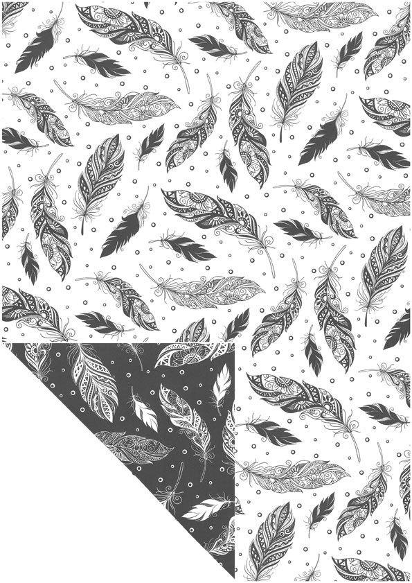 Kuviokartonki sulka a4/5 - Craft supplies - 148659 - 1