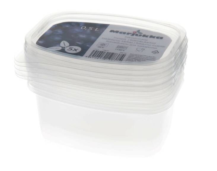Pakasterasia 0,5L MARJUKKA - Plastic containers and storage - 143339 - 1