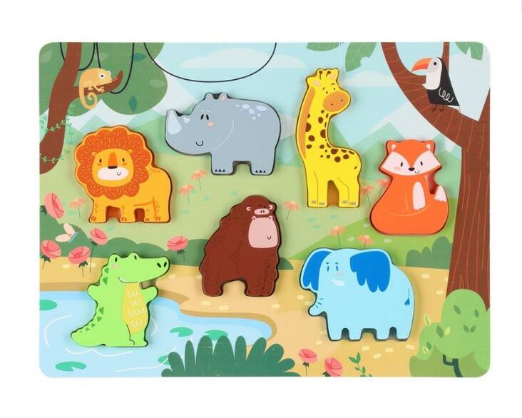 Palapeli Eläimet - Puzzles - 176159 - 1