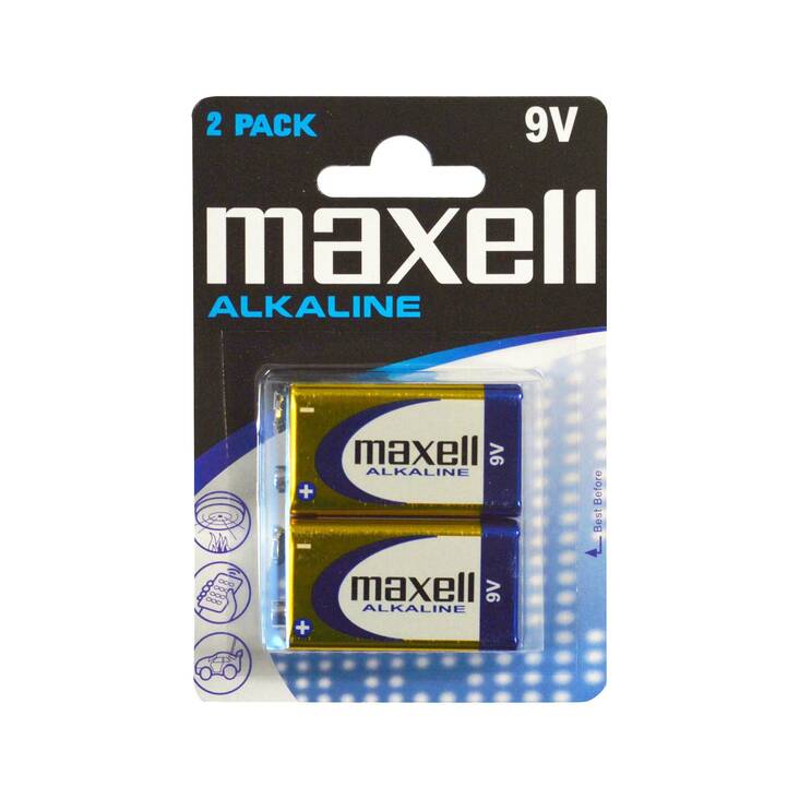 Paristo 6LR61 9V MAXELL Alkaline - Batteries - 139479 - 1