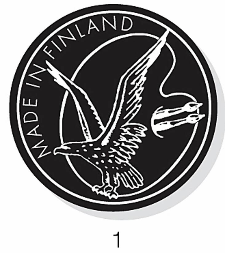 Peitevärinappi nro 01 WENNSTRÖM - Vesi- ja peitevärit sekä siveltimet - 102679 - 1