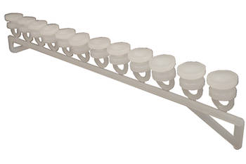 U-kiskon pyöröl.2x12 liukua - Curtains and curtain accessories - 139619 - 1