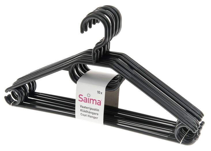 Vaateripustin 10kpl/pkt Nord Clean - Coat racks and hangers - 158629 - 1