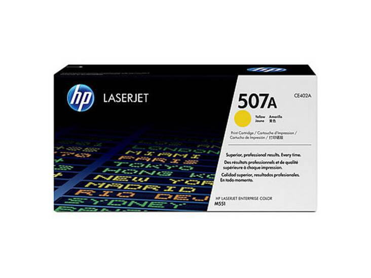 Värikasetti HP 507A CE402A laser - HP laservärikasetit ja rummut - 133419 - 1