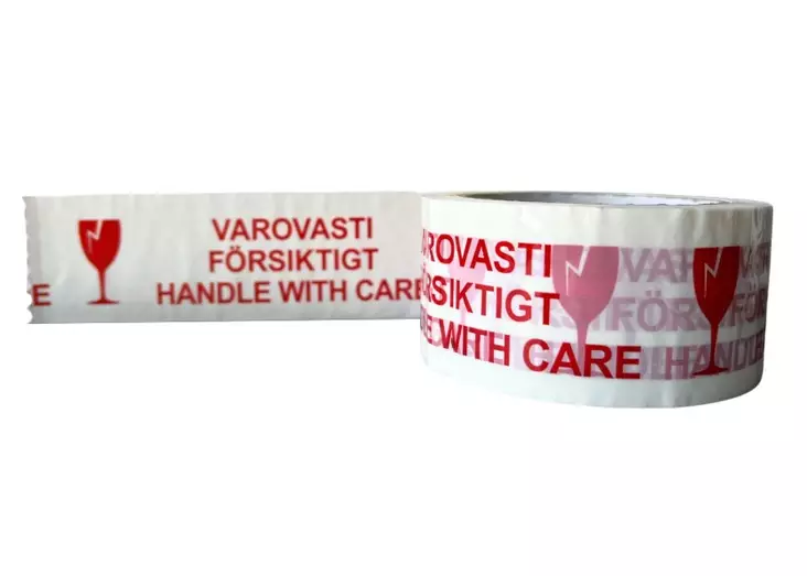 Huomioteippi 50mm/66m VAROVASTI LASIA - Other Specialty Tapes - 104589 - 1