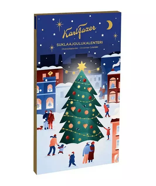 Joulukalenteri 200g KARL FAZER - Kausituotteet - 167219 - 1