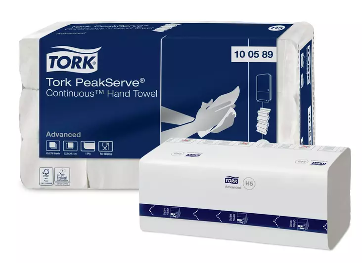 Käsipyyhe TORK Advanced H5 PeakServe - Folded hand towels and dispensers - 169119 - 1
