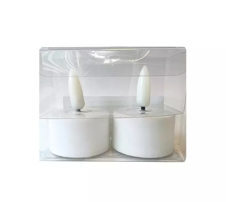 Led-tuikkukynttilä ajastimella 3,8x5cm - Kynttilät, lyhdyt ja tarvikkeet - 183209 - 1