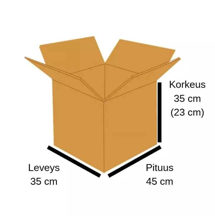 Pahvilaatikko nro 11 - Cardboard boxes - 182299 - 1