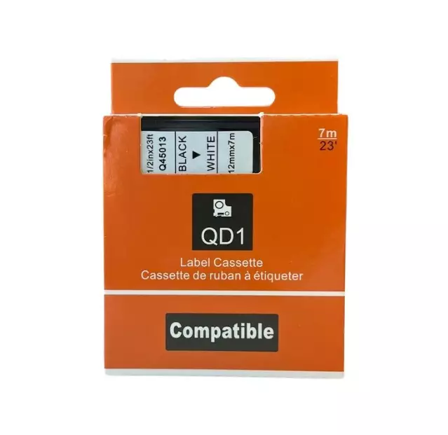 Musta valkoisella, S0720530 - Label and Embossing Tapes Dymo - 185769 - 1