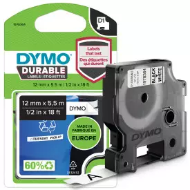 Tarranauha DYMO 12mmx5,5m durable - Label and Embossing Tapes Dymo - 175149 - 1