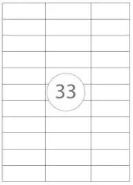 Tulostustarra 70x25,4 MULTI3 33-jak. - Printing and Copier Labels - 110029 - 1