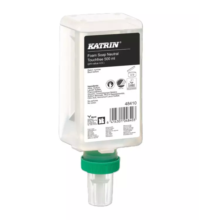 Vaahtosaippua 500ml KATRIN Neutral - Washing liquids for dispensers - 169329 - 1