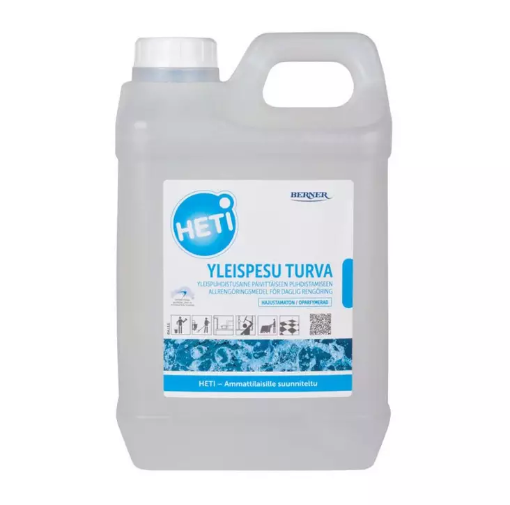 Yleispesuaine 2L HETI Turva - Yleispuhdistusaineet - 183439 - 1